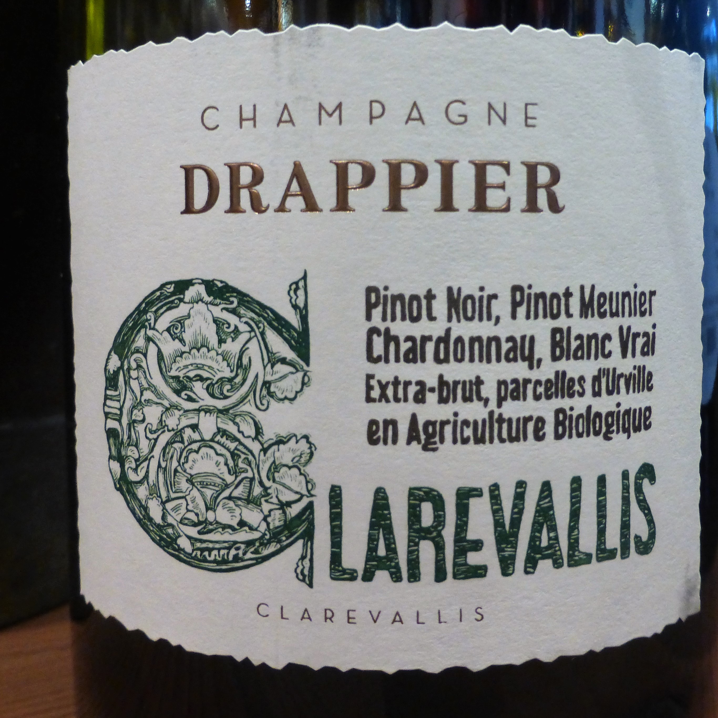 Champagne Drappier Clarevallis