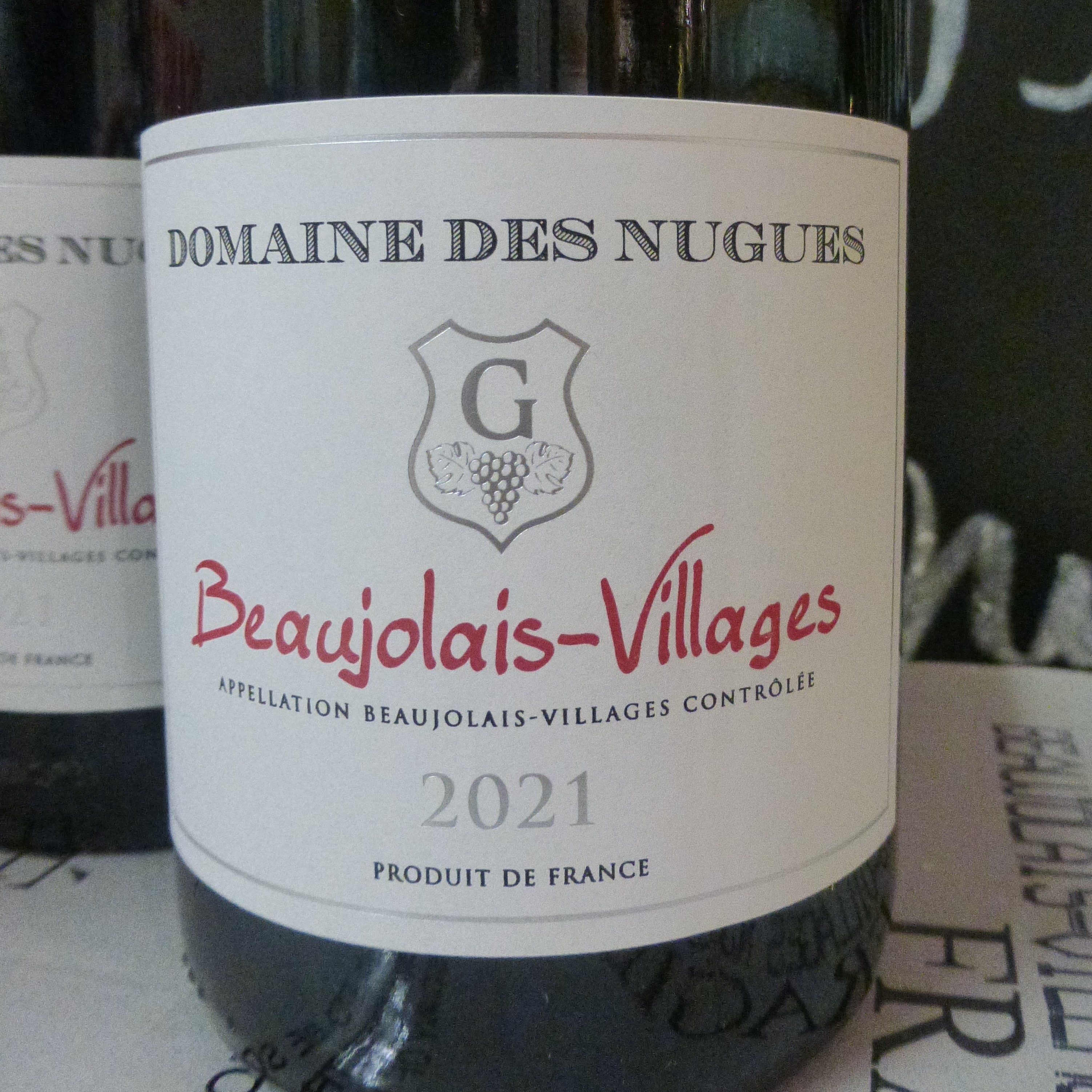 2021 Beaujolais-Villages NOUVEAU,Domaine des Nugues