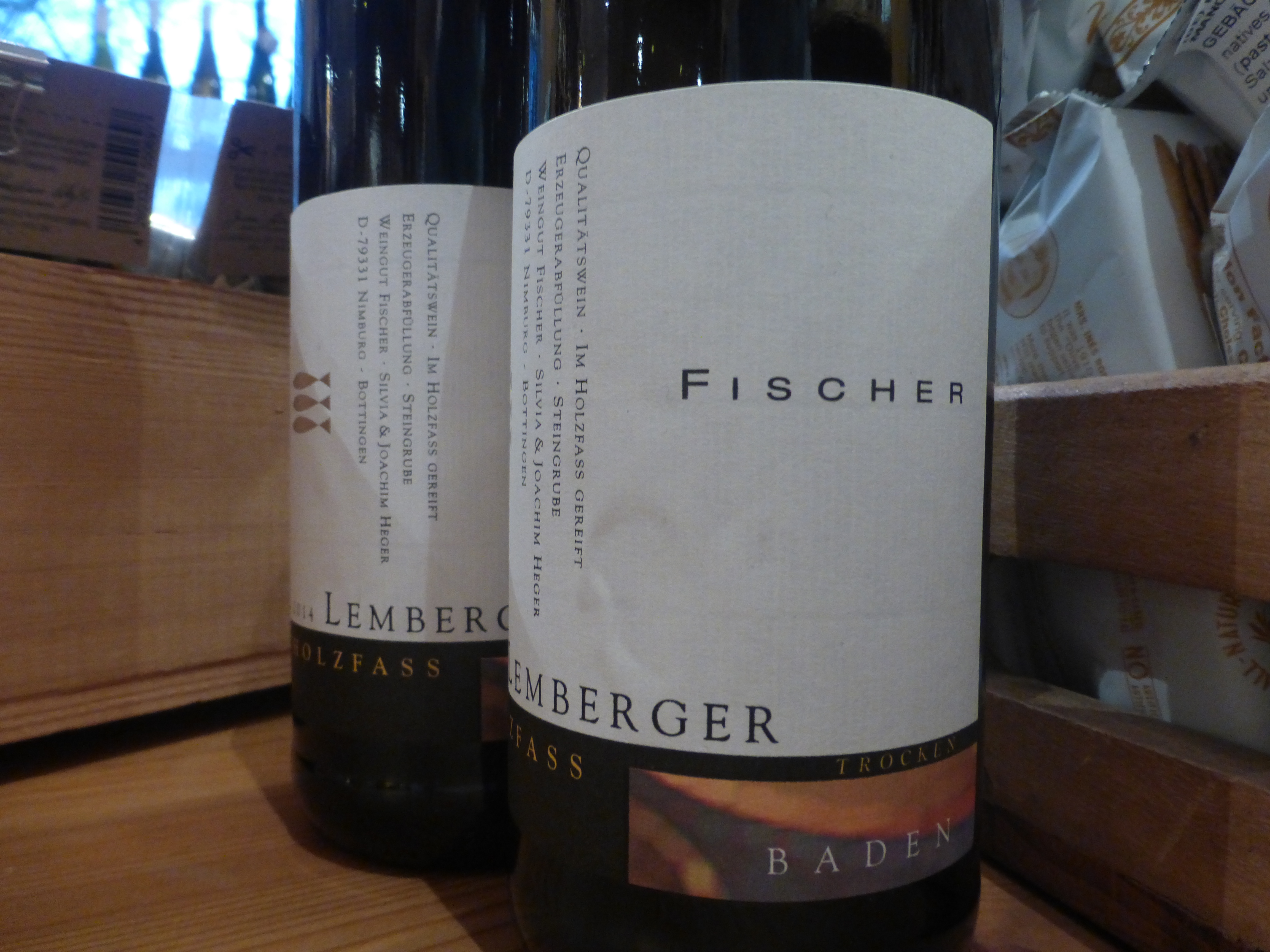 2014 Lemberger tr. QbA , Nimburg-Bottinger Steingrube, Weingut Fischer