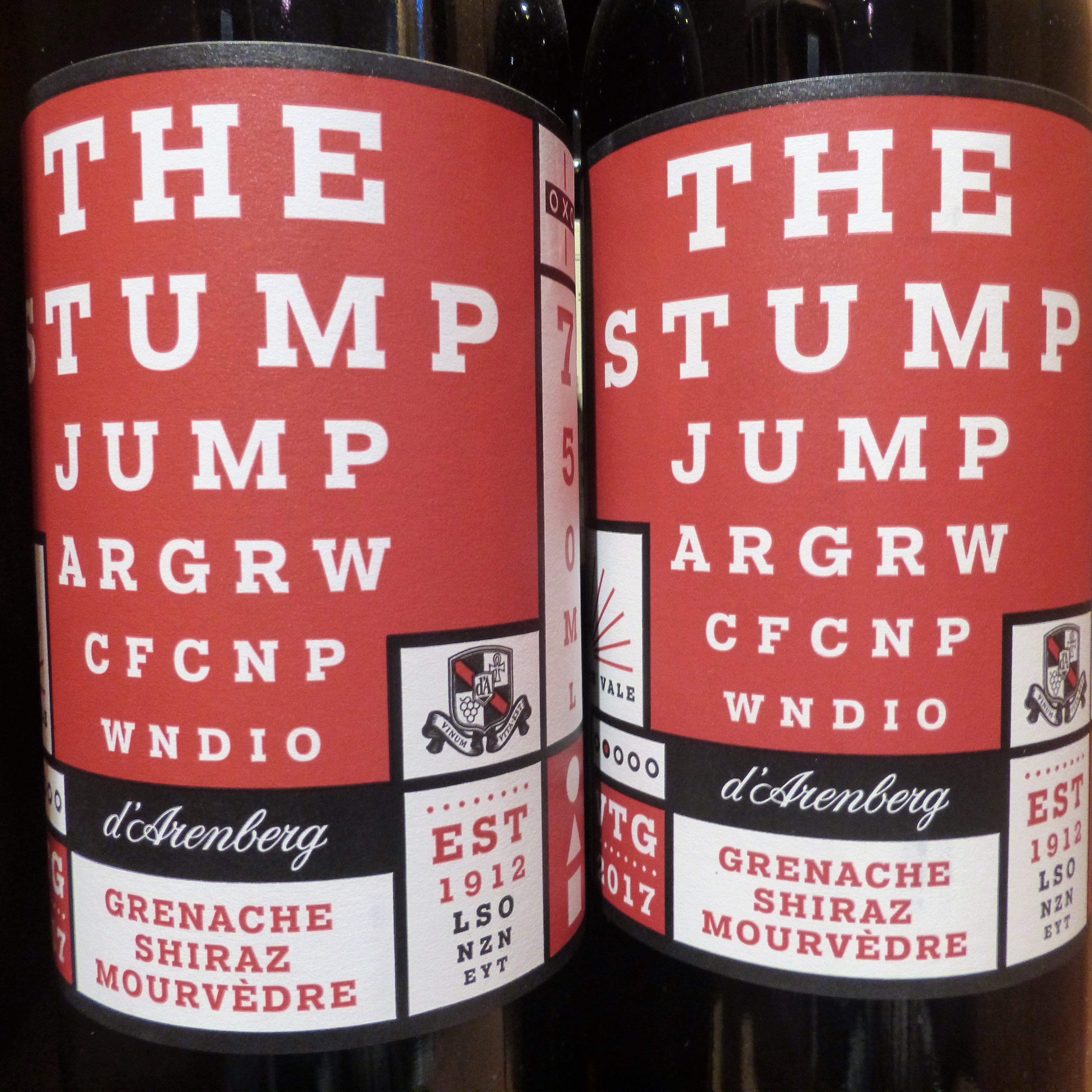 2016 The Stump Jump GSM, d'Arenberg