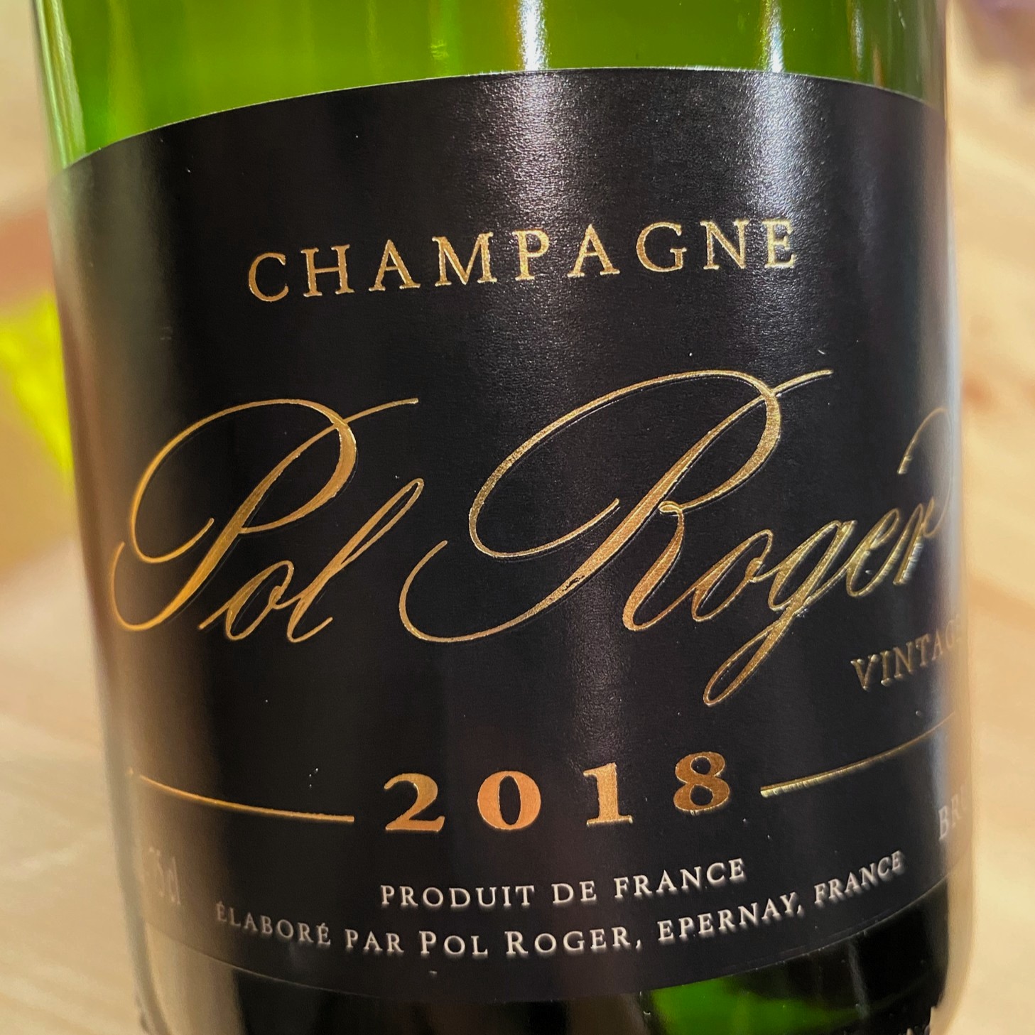 2018 Vintage Champagne Pol Roger Brut