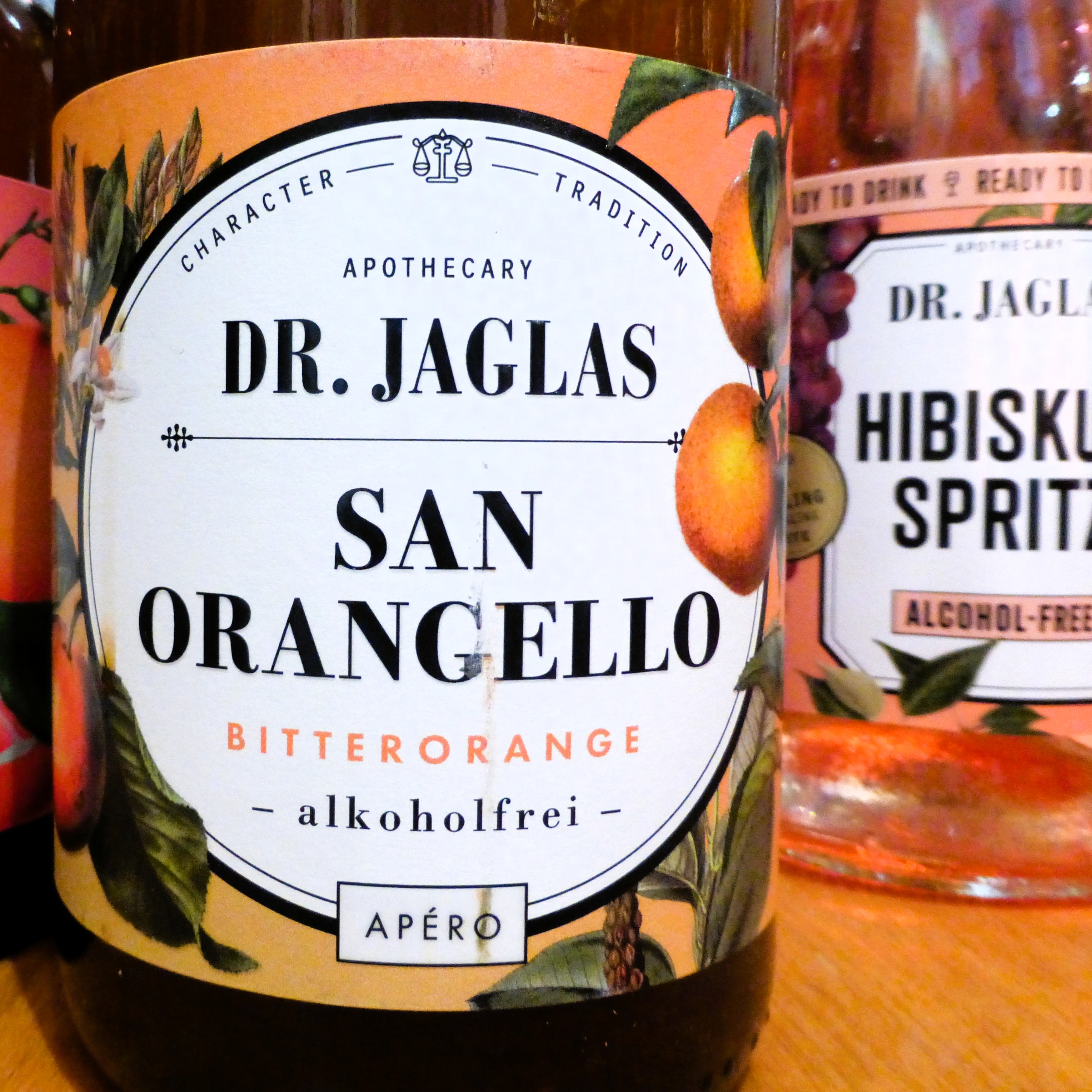 San Orangello-Aperitivo -alkoholfrei-Dr. Jaglas